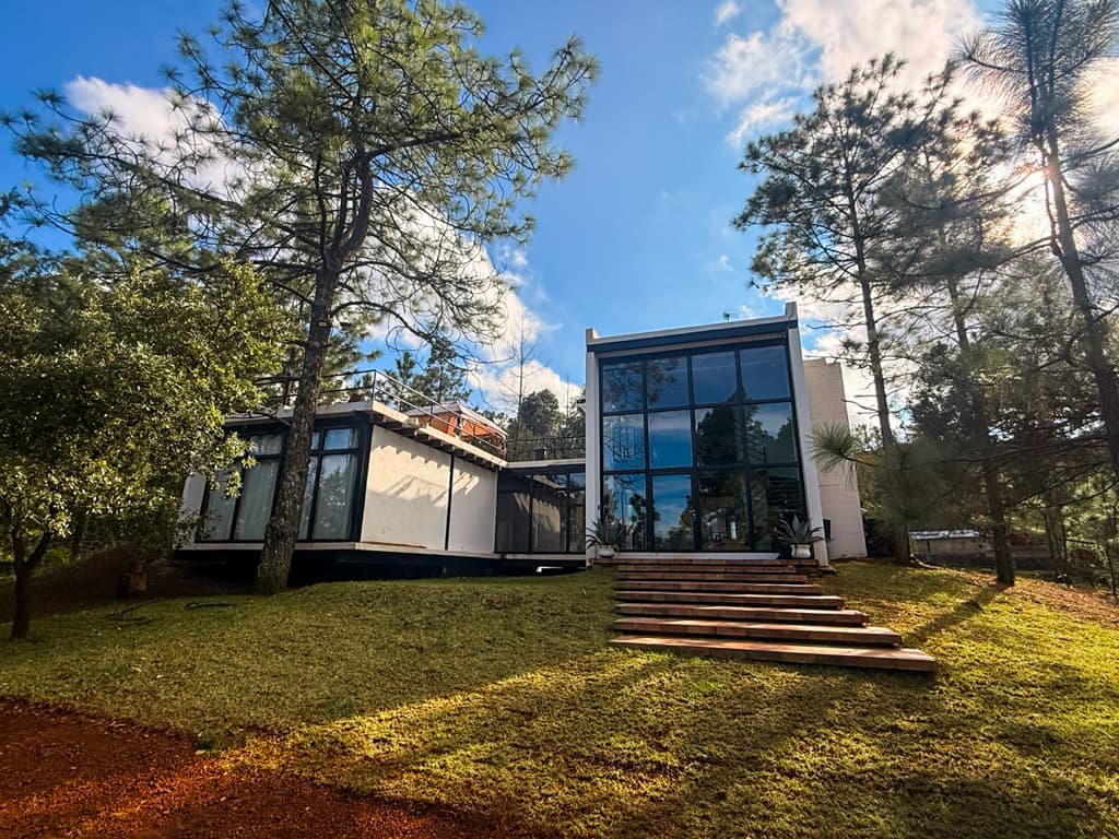 Casa La fe con Cancha de Tenis, cabaña en Huasca de Ocampo
